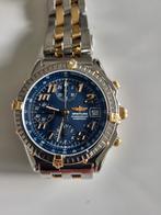 BREITLING CHRONOMAT GOUD STAAL, Handtassen en Accessoires, Horloges | Heren, Ophalen, Breitling, Zo goed als nieuw, Goud