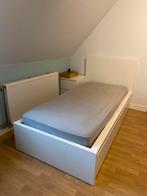 IKEA bed MALM 90x200, Huis en Inrichting, Ophalen, Zo goed als nieuw, Tweepersoons