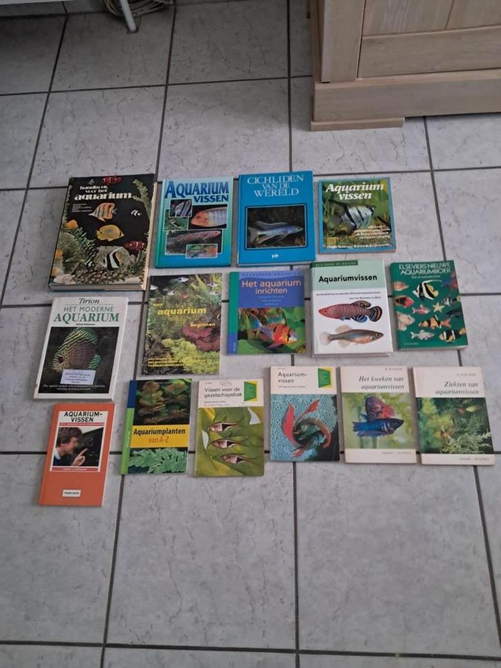 aquarium, vissen, boeken, Dieren en Toebehoren, Vissen | Aquaria en Toebehoren, Ophalen