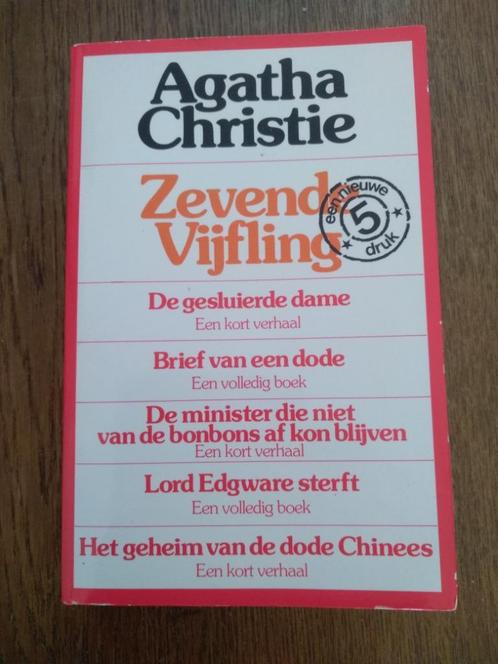 Zevende Vijfling Agatha Christie + P. Wentworth, Boeken, Detectives, Nieuw, Ophalen