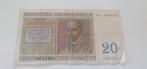 Billet 20 francs belge, Ophalen of Verzenden