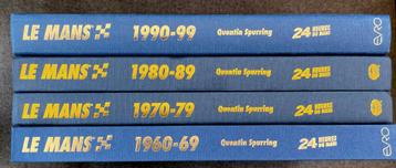 4 Delen Le Mans Official History - 1960 - 1999 Nieuwstaat‼️ beschikbaar voor biedingen