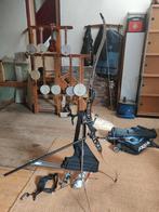 Mooie recurve handboog in degelijke staat incl. pijlen + tas, Sport en Fitness, Handboogschieten, Ophalen of Verzenden, Zo goed als nieuw