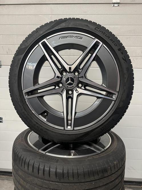 18’’MERCEDES C KLASSE W206 AMG VELGEN ZOMERBANDEN NW MODEL 2, Auto-onderdelen, Banden en Velgen, Banden en Velgen, Zomerbanden