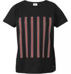JCW T-shirt MINI kleur stripes zwart dames maat S merchandis, Enlèvement ou Envoi, Neuf