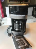 Braun koffiezetapparaat, Elektronische apparatuur, 10 kopjes of meer, Zo goed als nieuw, Gemalen koffie, Koffiemachine