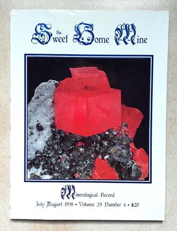 Mineralogical Records 1998 Vol 29 n 4 The Sweet Home Mine disponible aux enchères