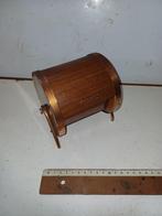 Houten sigarettenetui voor de table de salon uit 1950, Ophalen of Verzenden, Zo goed als nieuw, Overige typen