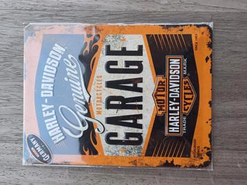 Reclamebordje Harley-Davidson  beschikbaar voor biedingen
