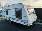 Burstner caravan zeer goede staat, Caravans en Kamperen, Caravans, Standaardzit, 75 kg, Omvormbare zithoek, Bedrijf