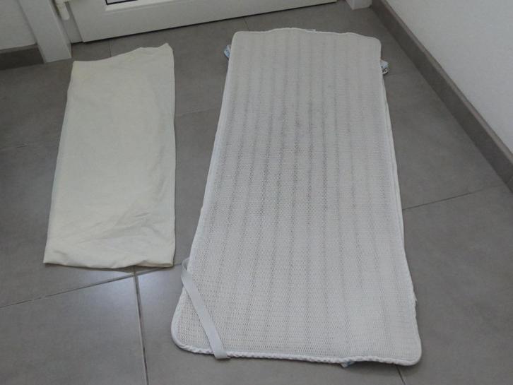 Aerosleep honigraat + matrashoes, Kinderen en Baby's, Kinderkamer | Beddengoed, Gebruikt, Overige typen, Wit, Jongetje of Meisje