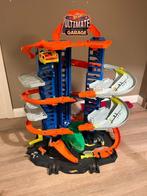 Hot Wheels ultimate garage + ultimate looping racebaan, Kinderen en Baby's, Ophalen, Zo goed als nieuw, Racebaan, Hot Wheels