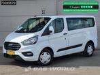 Ford Transit Custom Personenvervoer Incl.BPM/Ex. BTW 9-Perso, Auto's, Lederen bekleding, Euro 6, 4 cilinders, Wit