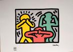 Prachtige Lithografie + certificaat • Keith Haring # /150, Antiek en Kunst, Kunst | Litho's en Zeefdrukken, Ophalen of Verzenden