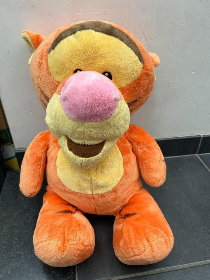 superzachte knuffel van Tijgertje 60 cm- clean, Kinderen en Baby's, Speelgoed | Knuffels en Pluche, Zo goed als nieuw, Overige typen