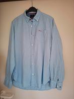 Blauw heren hemd. Maat medium., Vêtements | Hommes, Chemises, Enlèvement, Bleu