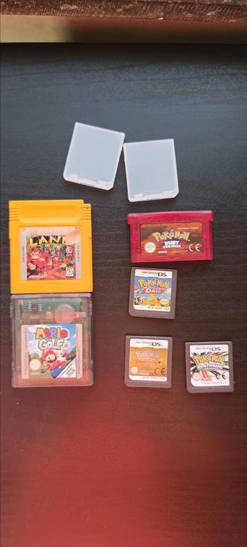 Lot GameBoy/Color/Advance + Repros Pokemon