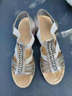 SANDALES DAME RIEKER 40/41, Ophalen, Grijs, Gedragen, RIEKER