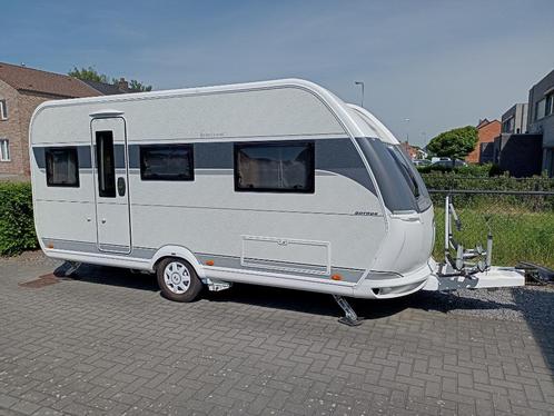 Hobby Ontour 460 DL met mover en smart TV, Caravans en Kamperen, Caravans, Particulier, tot en met 4, 1000 - 1250 kg, Rondzit