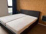 2 kingsize Sleeplife bedden, Huis en Inrichting, Slaapkamer | Bedden, Ophalen, Overige materialen, Zwart, Tweepersoons
