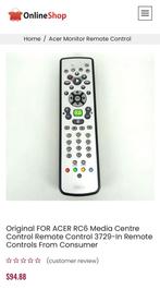 Acer Windows afstandsbediening, Audio, Tv en Foto, Afstandsbedieningen, Ophalen, Zo goed als nieuw