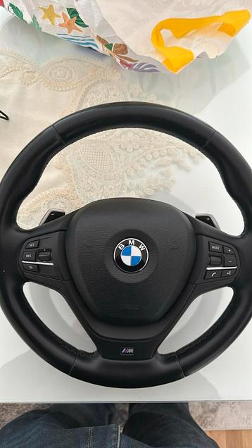 BMW orginale M stuur met airbag flippers en trilfuntie
