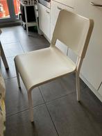 4 stoelen, Huis en Inrichting, Stoelen, Ophalen, Wit, Zo goed als nieuw, Vier