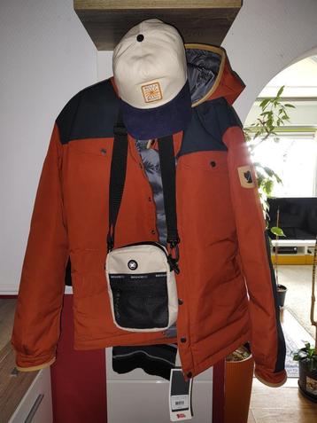 Fjällräven Greenland No. 1 donsjack heren Herfst Leaf/Dark beschikbaar voor biedingen