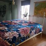 Wit bedframe metaal, Ophalen, Gebruikt, Wit, Tweepersoons