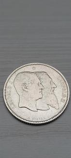 Leopold l en ll  1 franc 1830-1880 frans opschrift, Postzegels en Munten, Ophalen of Verzenden