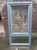 Fenêtre PVC Anthracite, Double vitrage, 160 cm ou plus, Comme neuf, Fenêtre de façade ou Vitre