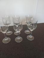 6 glazen, Ophalen of Verzenden