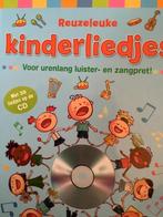 Kinderliedjes met CD, Cd's en Dvd's, Ophalen of Verzenden, Zo goed als nieuw, Muziek, 3 tot 5 jaar