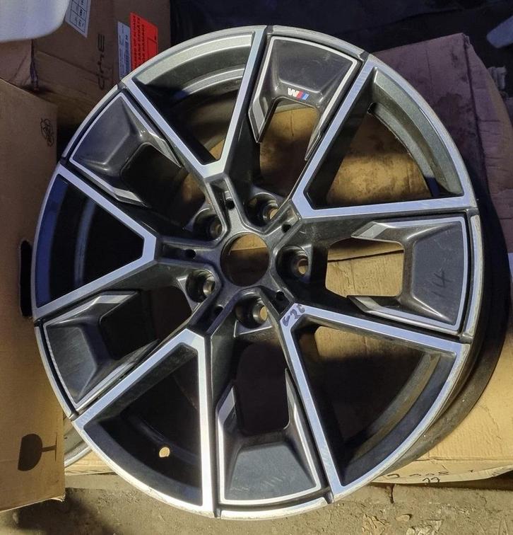 18 INCH ORIGINEEL BMW I4 G26 STYLING M858 8747286747303 ALUM, Auto-onderdelen, Carrosserie, BMW, Gebruikt, 3 maanden garantie