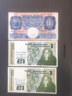 Billets d'Irlande et d'Angleterre, Timbres & Monnaies, Billets de banque | Europe | Billets non-euro, Série, Enlèvement ou Envoi