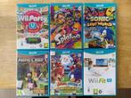WIIU  Sonic-Splatoon-Minecraft-Mario, Vanaf 7 jaar, Avontuur en Actie, Gebruikt, Ophalen of Verzenden