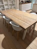 Tafel steigerhout PURE Wood design, Huis en Inrichting, Tafels | Eettafels, Ophalen, Modern, industrieel, 100 tot 150 cm, 200 cm of meer