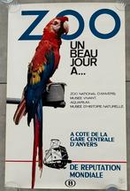 Oude affiche zoo, Verzamelen, Posters, Ophalen of Verzenden