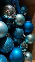 Kerstballen blauw, Diversen, Kerst, Gebruikt, Ophalen of Verzenden