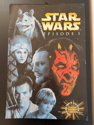 Star Wars Episode 1 kalender 1999 - 2000 beschikbaar voor biedingen