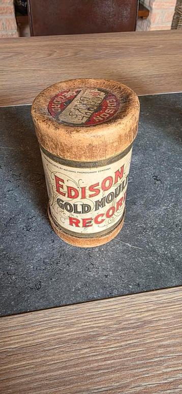 Edison Amberol 4min beschikbaar voor biedingen