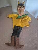 Vintage houten duivel pop, Antiek en Kunst, Ophalen