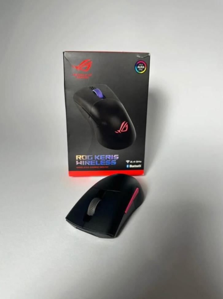 Gaming mouse - Rog keris Wireless, Games en Spelcomputers, Games | Pc, Zo goed als nieuw, Ophalen