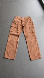 Bruine veloure broek van NNSNS (maat 24/30), Jongen, Gebruikt, Ophalen of Verzenden, Broek