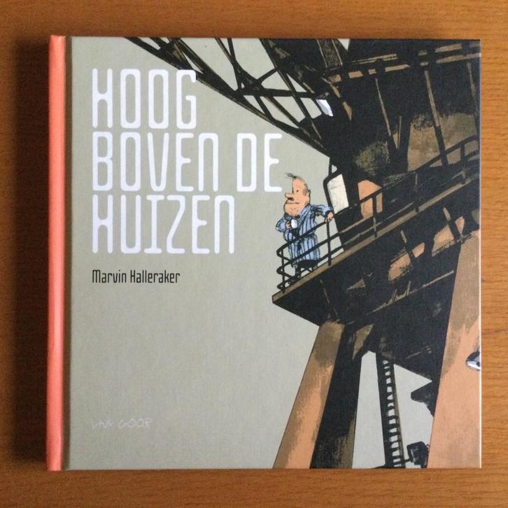 Prentenboek Hoog boven de huizen, Livres, Livres d'images & Albums d'images, Neuf, Livre d'images, Enlèvement ou Envoi