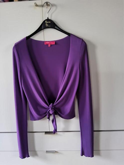 Top, cache cœur, « MELVIN GLAMOUR », Vêtements | Femmes, Tops, Comme neuf, Taille 38/40 (M), Violet, Envoi