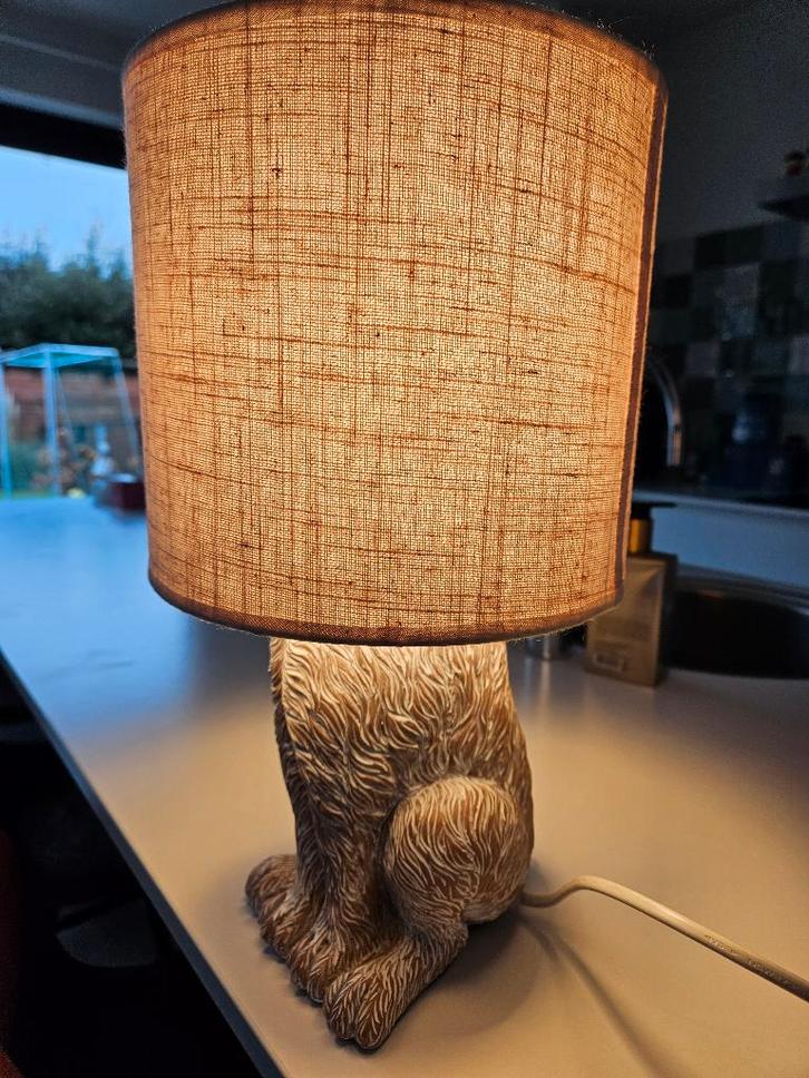 Nachtlamp/tafellamp konijn van 'Clayre & Eef', Maison & Meubles, Lampes | Lampes de table, Comme neuf, Enlèvement