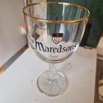 6bierglazen Maredsous 33cl, Verzamelen, Ophalen of Verzenden, Gebruikt, Glas of Glazen, Overige merken