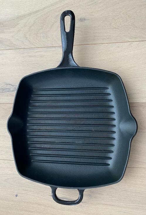 Gietijzeren grillpan 26 cm Royal van Kempen & Begeer, Huis en Inrichting, Keuken | Potten en Pannen, Gebruikt, Gietijzer, Ophalen of Verzenden