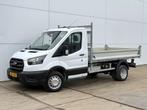 Ford Transit 2.0 TDCI 170PK Kipper Dubbellucht Benne Tipper, Voorwielaandrijving, Zwart, 4 cilinders, Wit